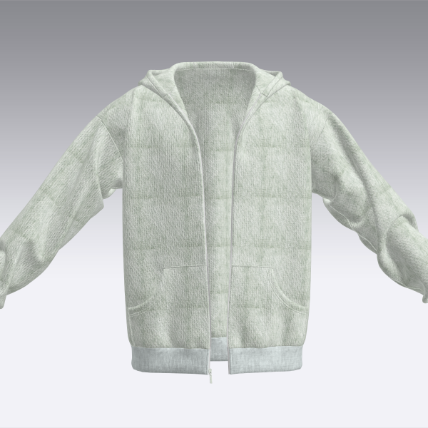 3000 CVC 후디 zipup 자켓